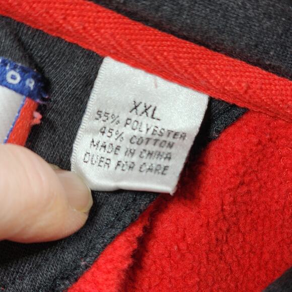 Ohio State Buckeyes CADRE ATHLETIC APPAREL Mens  XXL 1/4 Zip Pullover Vintage - Picture 4 of 7